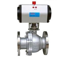 Q641Q641气动法兰球阀