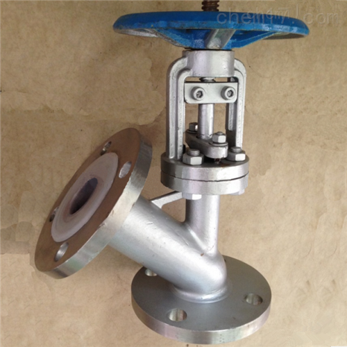 衬氟上展式放料阀