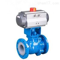 气动衬氟切断球阀Q641F46