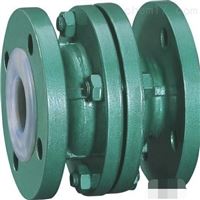 H42F46立式衬氟止回阀