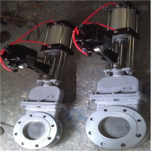 气动暗杆刀型闸阀